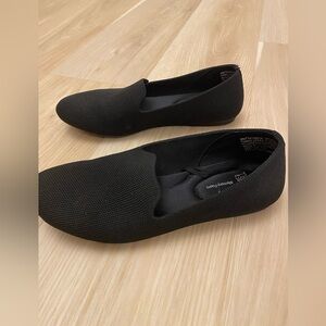 Time and Tru Women's Black Slip-On Shoes Flat Loafer style